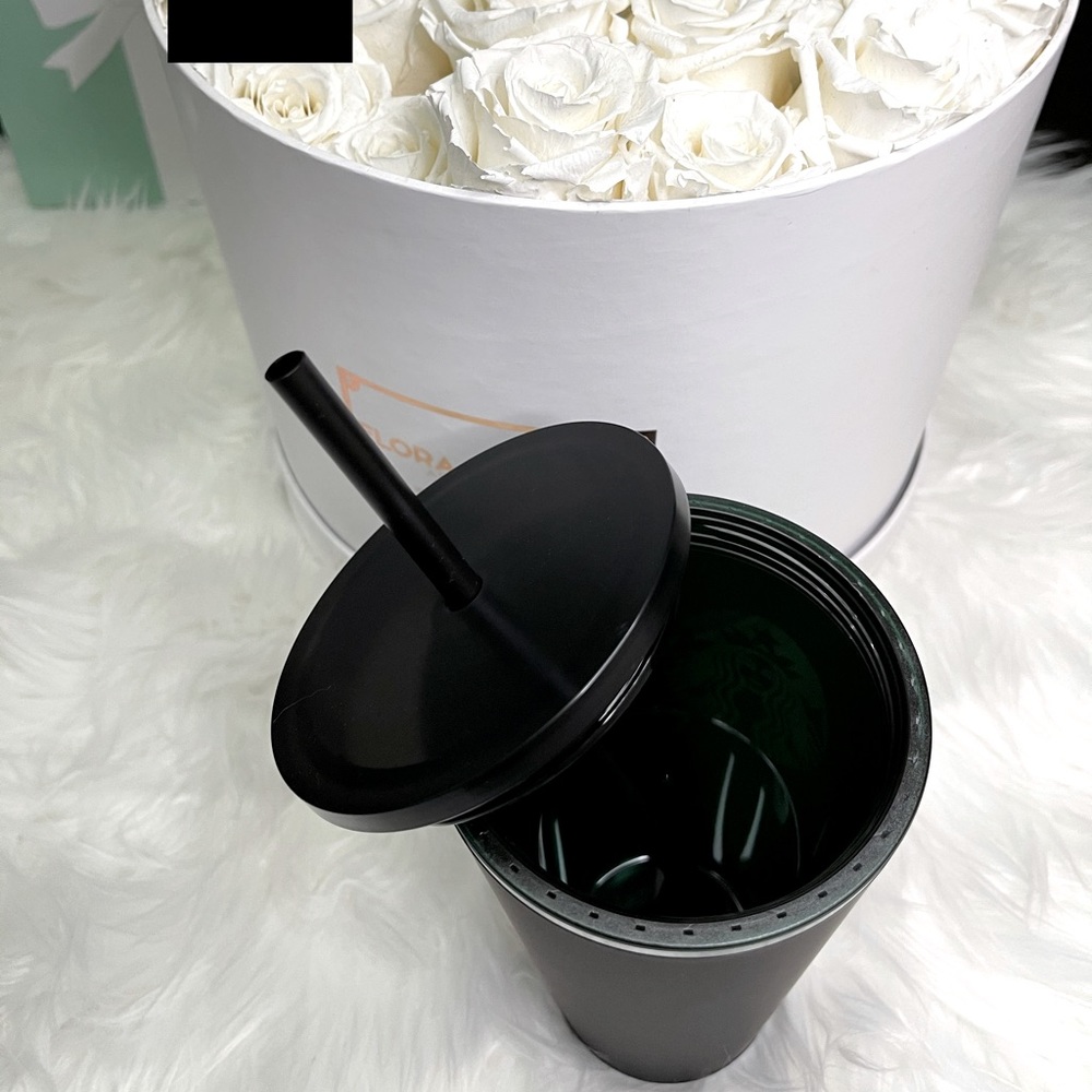 🖤Brand New Matte Black Velvet Tumbler🖤 - Picture 4 of 5